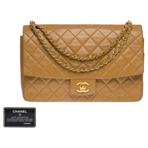 chanel beige lamb leather bag|CHANEL Lambskin Quilted East West Accordion Flap Beige .